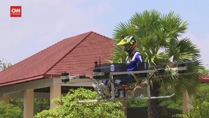VIDEO: Intip Drone Raksasa Buatan Kamboja, Bisa Angkut Orang