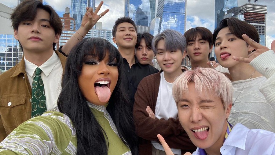 BTS dan Megan Thee Stallion