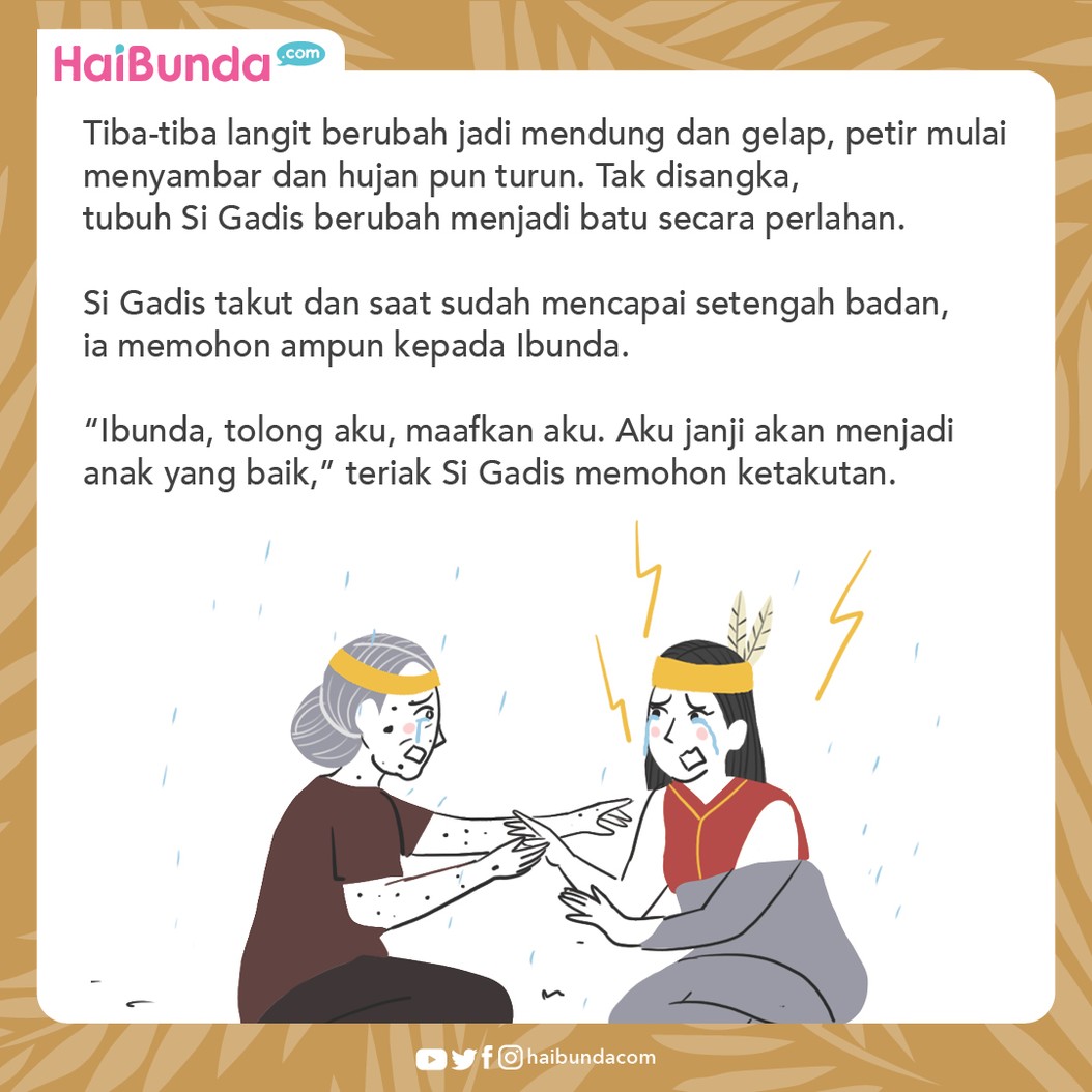Cerita Nusantara Legenda Batu Menangis
