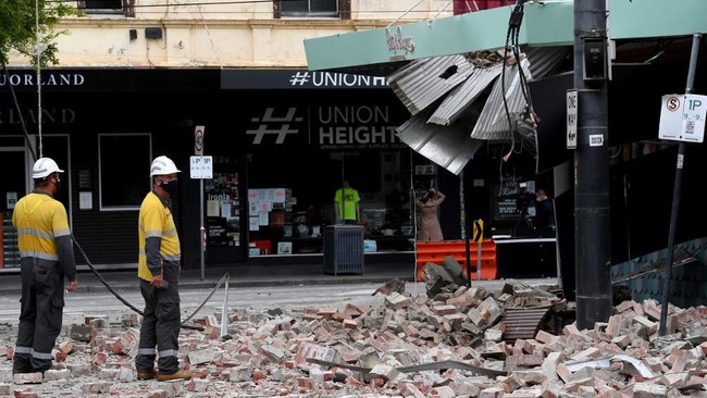BMKG menyebut gempa magnitudo 6.0 yang mengguncang Melbourne merupakan gempa terkuat dalam 50 tahun terakhir di Australia.