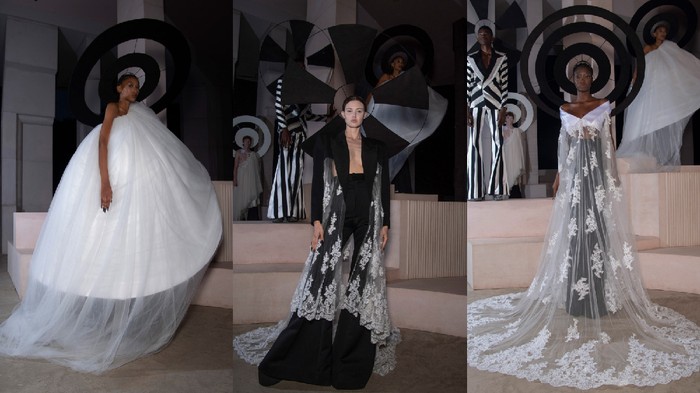 Desainer Favorit Harry Styles Tampilkan Koleksi Dramatis Terinspirasi Gaun Pengantin di London Fashion Week Desainer Favorit Harry Styles Tampilkan Koleksi Dramatis Terinspirasi Gaun Pengantin di London Fashion Week