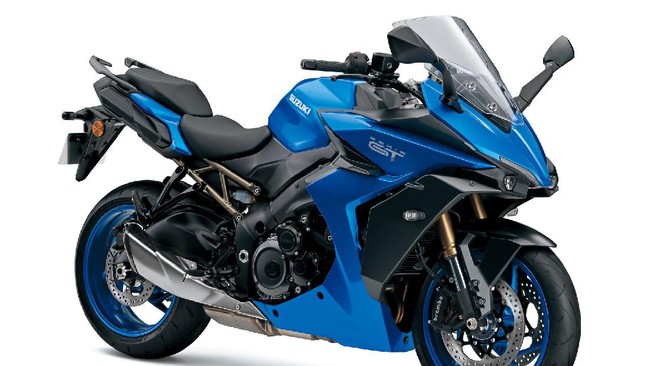Suzuki GSX-S1000GT sebagai penyempurna dari GSX-S1000F dan mewarisi DNA dari motor supersport yang diklaim menawarkan kenyamanan berkendara.