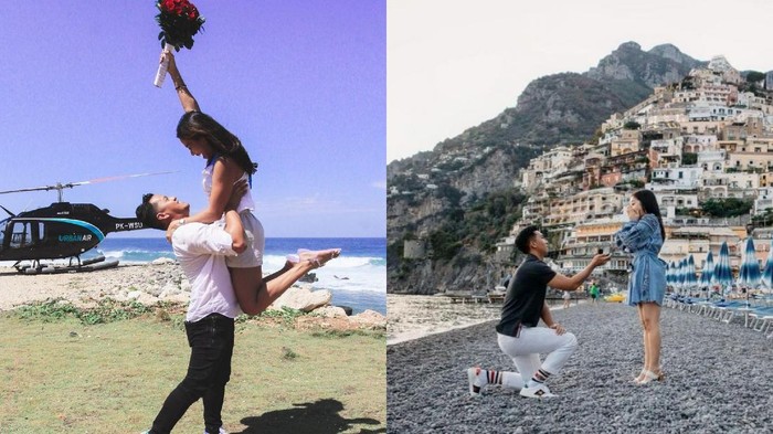 Ini Tampilan Para Selebriti Indonesia Saat Dilamar Kekasih! Tetap Stylish di Momen Romantis