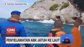 VIDEO: Penyelamatan ABK Jatuh ke Laut