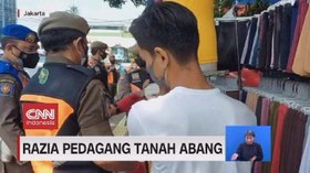 VIDEO: Razia Pedagang Tanah Abang