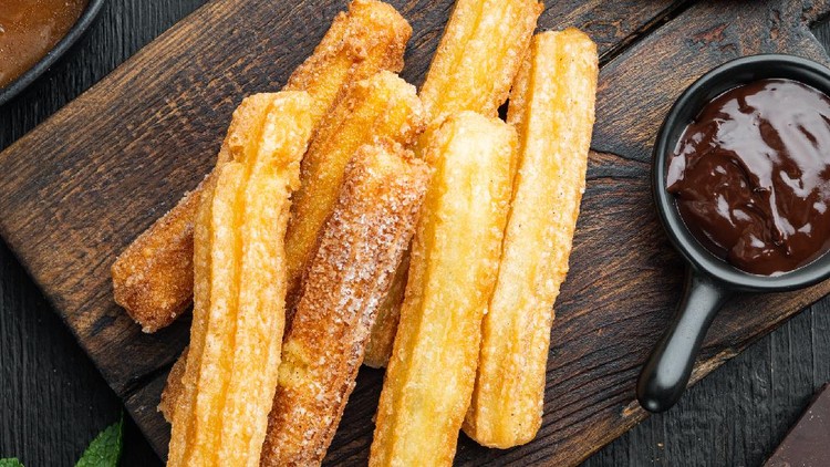 Resep Churros Saus Cokelat Resep Churros Saus Cokelat