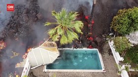VIDEO: Kerusakan Akibat Lava Gunung Cumbre Vieja