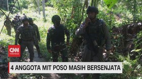 VIDEO: 4 Anggota Kelompok MIT Poso Masih Miliki Senjata