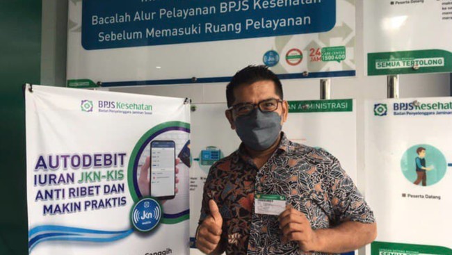 Dengan memiliki JKN-KIS BPJS Kesehatan, segala biaya pengobatan pasien ginjal ini ditanggung penuh mulai dari kontrol hingga cuci darah.