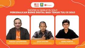 Shopee Rangkul Gerkatin Latih Teman Tuli Solo Bisnis Digital