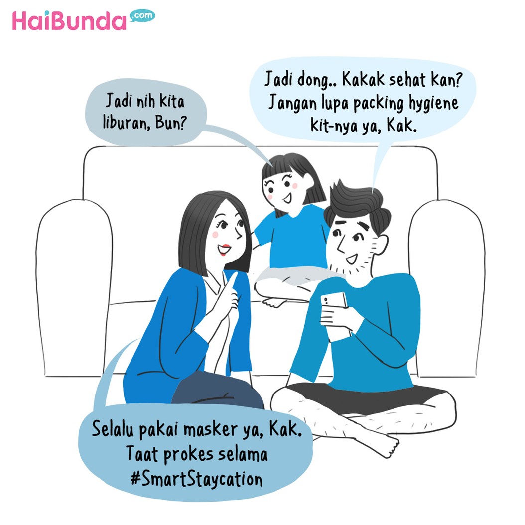 Komik Traveloka Refreshing Bebas Cemas Bun