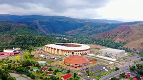 Satgas Pastikan Venue PON XX di Mimika Disiplin Prokes