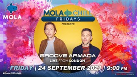 Berdansa di Rumah Bareng Groove Armada di Mola Chill Fridays