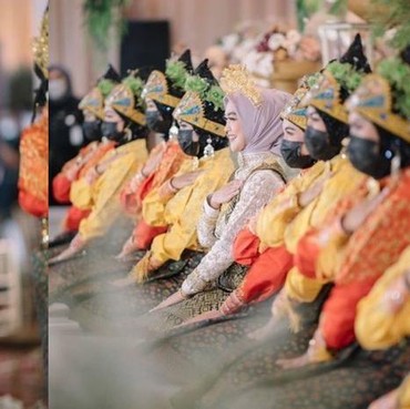 Momen Ria Ricis Persembahkan Tarian Saman Adat Aceh Saat Acara Lamaran