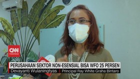 VIDEO: Perusahaan Sektor Non-Esensial Bisa WFO 25 Persen