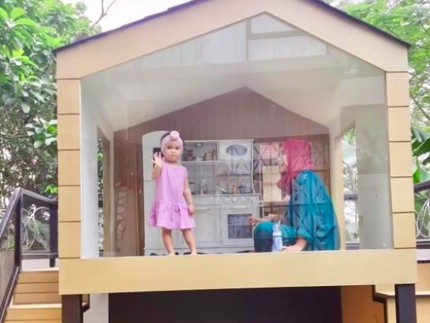 5 Potret Rumah-rumahan Anak Fitri Tropica, Ada Mini Kitchen Set & Supermarket