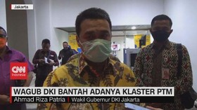 VIDEO: Wagub DKI Bantah Adanya Klaster PTM