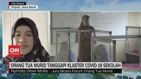 VIDEO: Orang Tua Murid Tanggapi Klaster Covid-19 Sekolah