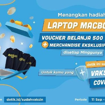 Sudah Vaksin? Raih Kesempatan Menang MacBook