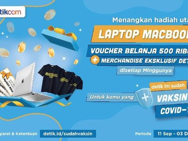 Sudah Vaksin? Raih Kesempatan Menang MacBook