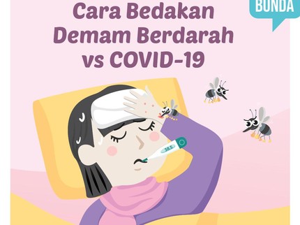 Cara Bedakan Demam Berdarah dengan COVID-19