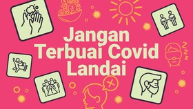 INFOGRAFIS: Jangan Terbuai Covid Landai