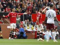 Reaksi Ronaldo Usai Fernandes Gagal Penalti di MU vs Villa