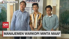 VIDEO: Manajemen Warkopi Minta Maaf