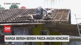 VIDEO: Dampak Angin Puting Beliung Depok