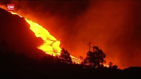 VIDEO: Letusan dan Aliran Lava di La Palma Semakin Berbahaya