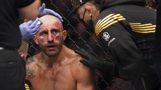 Alexander Volkanovski punya rata-rata serangan yang lebih baik dibandingkan Islam Makhachev jelang duel UFC 284, Minggu (12/2).