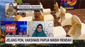 VIDEO: Jelang PON, Vaksinasi Papua Masih Rendah