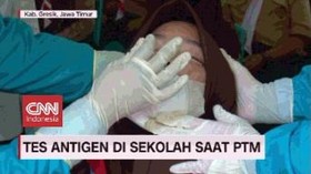 VIDEO: Tes Antigen di Sekolah Saat PTM
