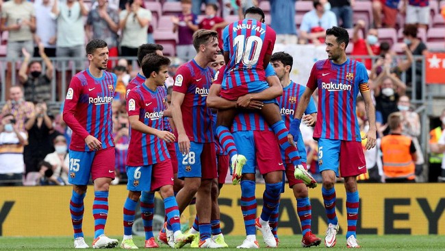 Setelah absen sejak November 2020, Ansu Fati menjadi salah satu inspirasi kemenangan Barcelona atas Levante 3-0 pada lanjutan Liga Spanyol.