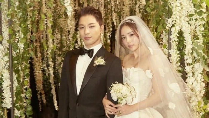 Taeyang BIGBANG dan Min Hyo Rin