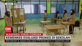 VIDEO: Kemenkes Evaluasi Prokes di Sekolah