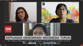 VIDEO: Kepuasan Demokrasi Indonesia Turun