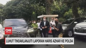 VIDEO: Luhut Tindaklanjuti Laporan Haris Azhar ke Polda