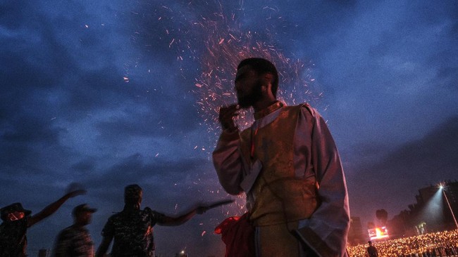FOTO: Sukacita Rayakan Penemuan Salib Sejati di Ethiopia