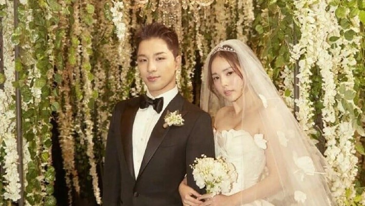 Taeyang dan Min Hyo Rin Taeyang dan Min Hyo Rin