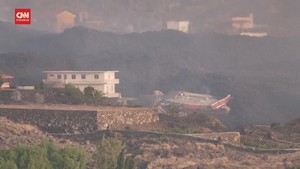 VIDEO: Lava Gunung Cumbre Vieja Spanyol Telan Perumahan Warga