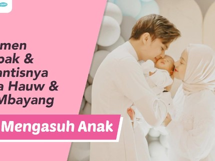 5 Momen Kompak & Romantisnya Dinda Hauw & Rey Mbayang saat Mengasuh Anak