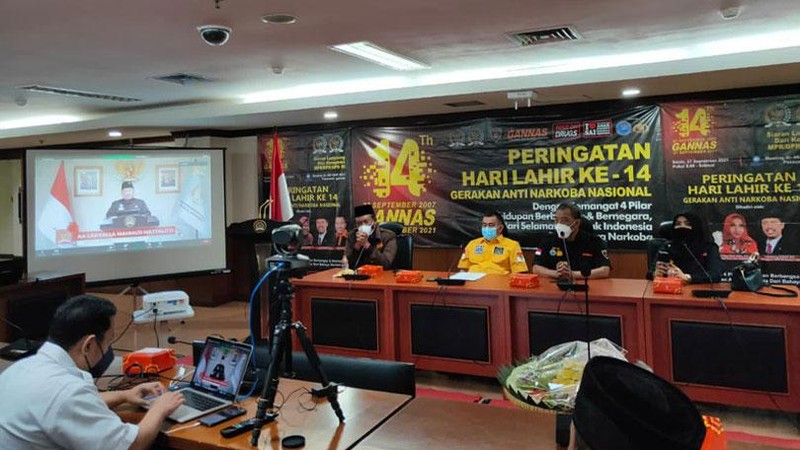 Ketua DPD RI, AA LaNyalla Mahmud Mattalitti mendorong pemerintah untuk menerapkan delik hukum pidana khusus atau Lex Specialist terkait peredaran narkoba.