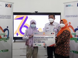 Anak Pegawai KAI yang Ditinggal Ortu Meninggal COVID-19 Dapat Beasiswa