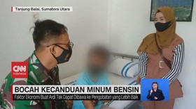 VIDEO: Bocah Kecanduan Minum Bensin