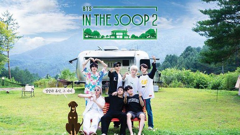 Intip Teaser Keseruan Member BTS di 'IN THE SOOP' yang Akan Tayang Serial liburan para member BTS di 'IN THE SOOP' akan tayang bulan ini. Yuk intip potret teaser keseruan mereka!