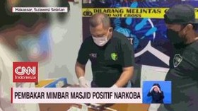 VIDEO: Pembakar Mimbar Masjid Positif Narkoba