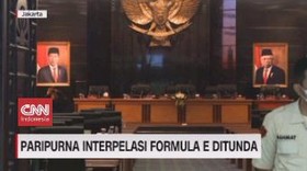 VIDEO: Paripurna Interpelasi Formula E Ditunda