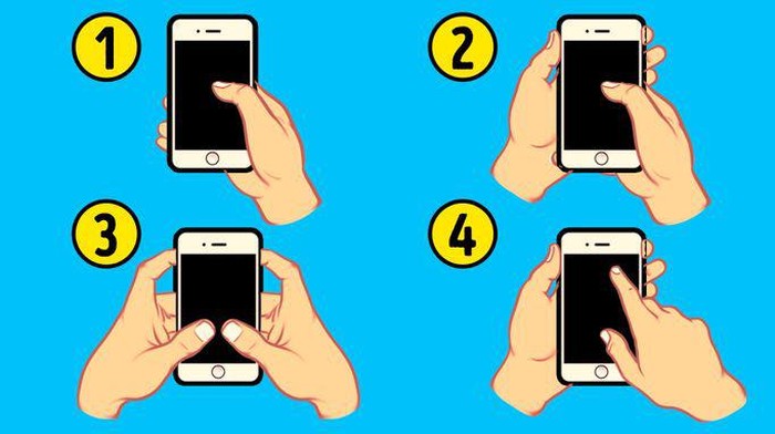 Tes Kepribadian: Cara Pegang Handphone Ternyata Bisa Ungkap Karakter Seseorang, Kamu yang Mana?