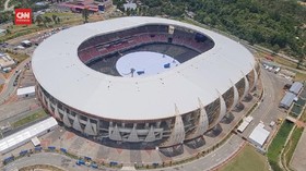 VIDEO: Begini Rupa Venue PON XX Papua dari Udara
